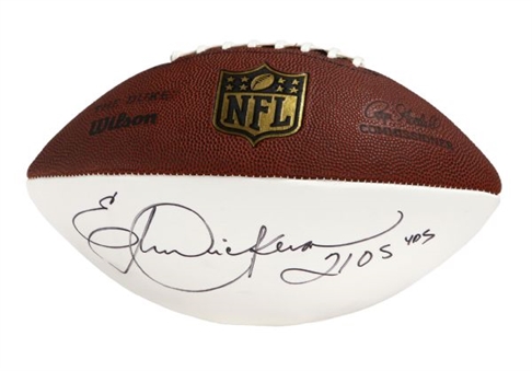 Eric Dickerson Signed Football